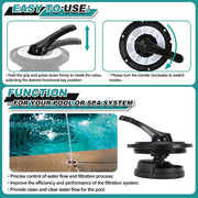 SPX0714BA Key Cover and Handle Assembly for Hayward SP0714T Top Mount MultiPort Valves - view 6