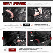 PTNHZ Cold Air Intake System Kit Pipe for BMW F10/F11 N55 535i 3.0T 09-16 - view 6