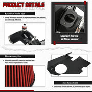 PTNHZ Cold Air Intake System Kit Pipe for BMW F10/F11 N55 535i 3.0T 09-16 - view 4