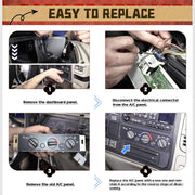 599-007 AC Heater Control Panel Climate Control Module Switch Without for Chevy Truck GMC - view 4