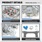 Carburetor for Holley Quick Fuel 850 CFM 4 Barrel 4150 Double Pumper Mechanical Carburetor - view 4