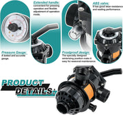 1-1/2-Inch 6-Way Clamp Style Valve for pentair Multiport Valve for Tagelus/Sand Dollar/Meteor Pool - view 4