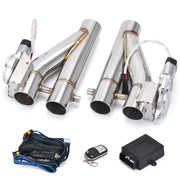 Universal 2.5-Inch Stainless Steel Exhaust Pipe 2-Piece Kit - view 3