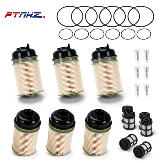 PTNHZ 6 Set Fuel Filter Kit for Detroit DD13 DD15 DD16