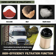 PTNHZ fuel filter pre-screen and O-ring detail