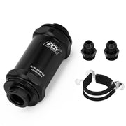 AN8 Inline Fuel Filter E85 Ethanol With 100 Micron Stainless steel element - product view