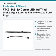 FT4Z13A613A Center LED 3rd Third Brake Light 923-133 For 2015-2020 Ford Edge - view 3