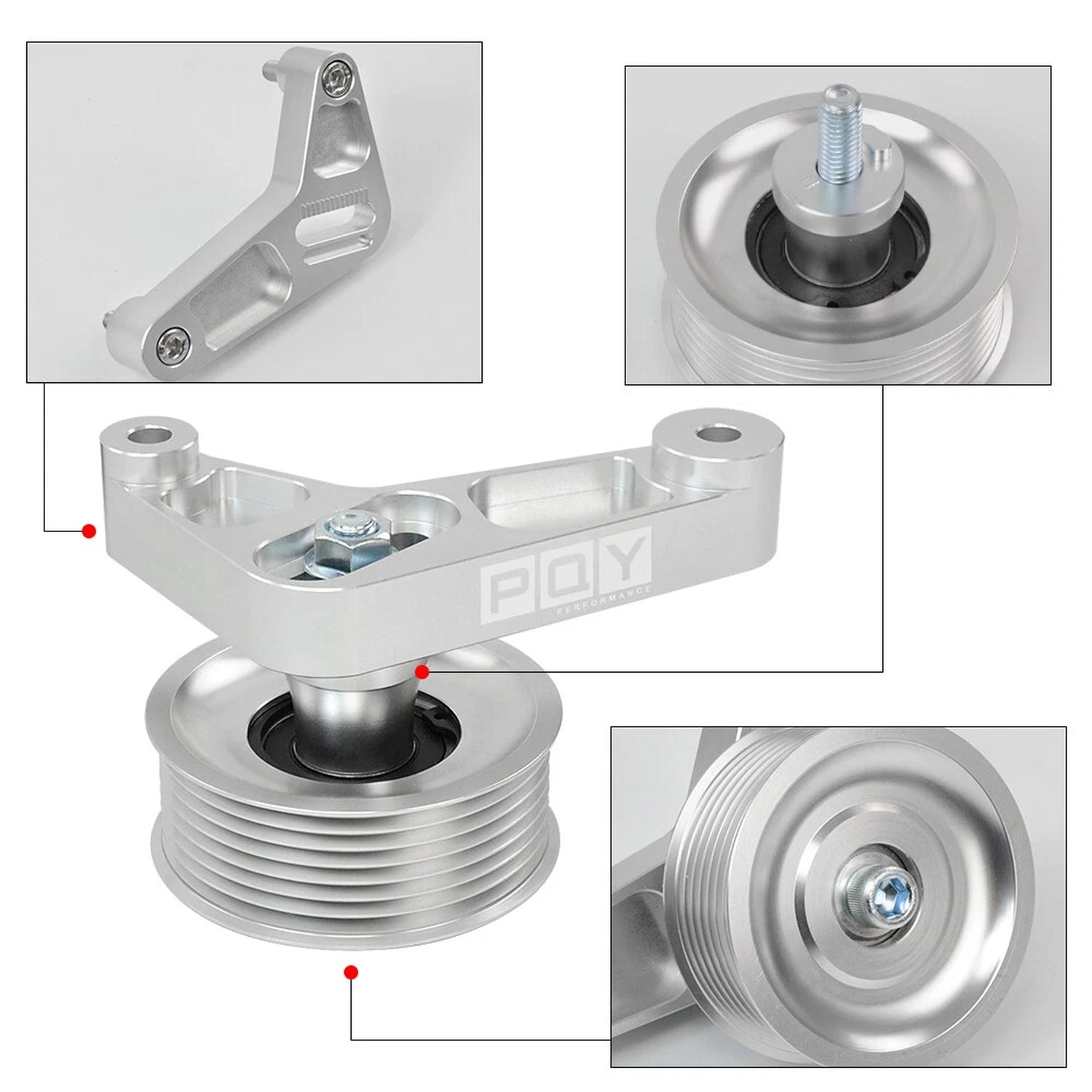 K-series power steering idler pulley kit
