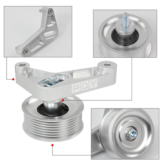 For Honda Civic EP3 Acura RSX K-Series Power Steering Idler Pulley Kit K24 Swap