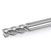 4mm cermet flat end mill cutting-edge detail
