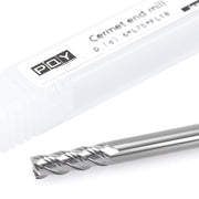6mm cermet flat end mill with protective case