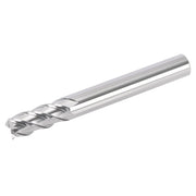 12mm cermet flat end mill on white background