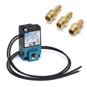 Boost solenoid fittings and wiring