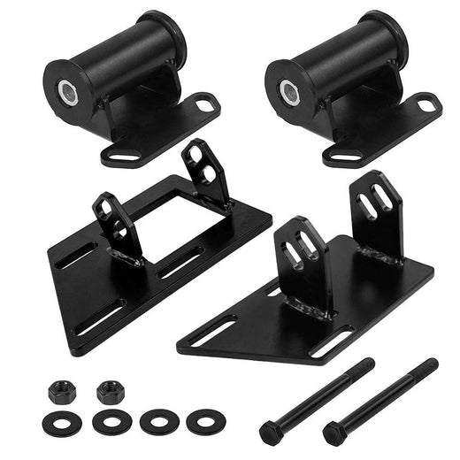 Iron Conversion Motor Mounts+Frame Mount Adapter Plate for 1983-2005 Chevy GMC Blazer Jimmy Sonoma