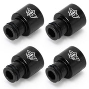 4-Piece PQY Fuel Injector Top Hats Adapters RDX Injectors to B16 B18 D16Z D16Y - product view