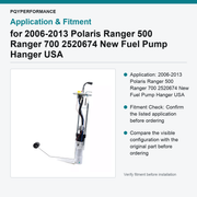 for 2006-2013 Polaris Ranger 500 Ranger 700 2520674 New Fuel Pump Hanger USA - view 3