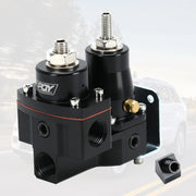 Black adjustable fuel pressure regulator kit