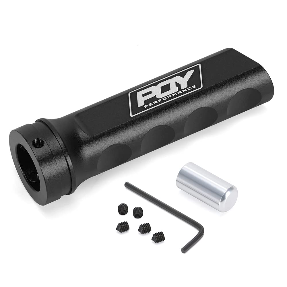 Aluminum Handbrake Cover Hand Brake Sleeve Handle Protector Universal Black - product view