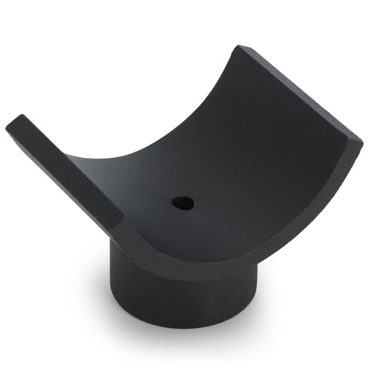 Steel Bottle Style Jack Adapter Lifting Axle Saddle for 3-Inch Tube Black