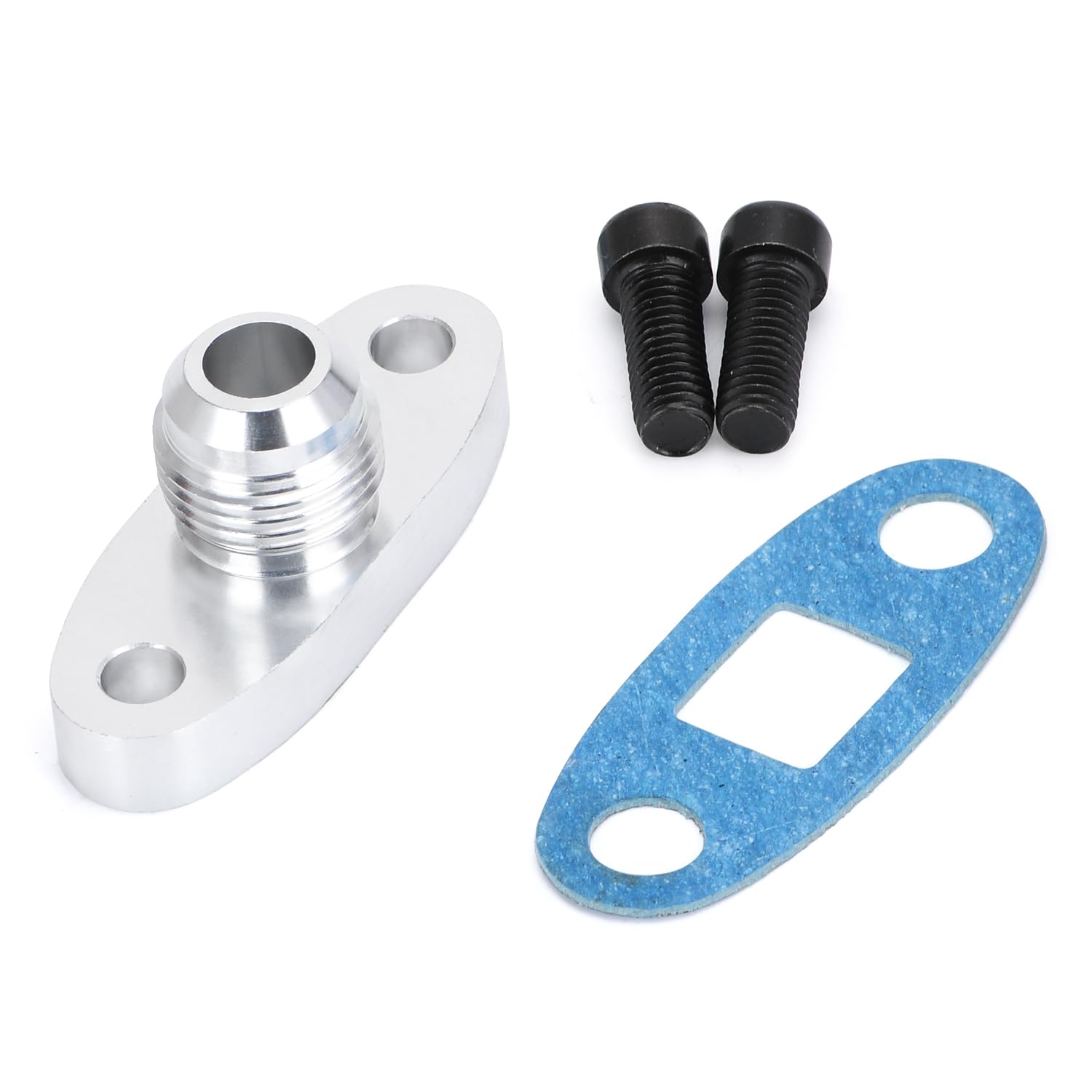 AN10 Male Turbo Oil Feed Inlet Flange Adapter Kit withGasket for For T3 T4 - product view