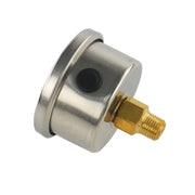 Oil pressure gauge rear port detail