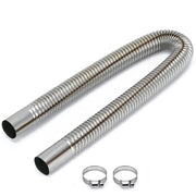 Universal Stainless Steel Caliber 1-Inch Parking Air Heater Exhaust Pipe for Car Truck 24-Inch/60cm - product view