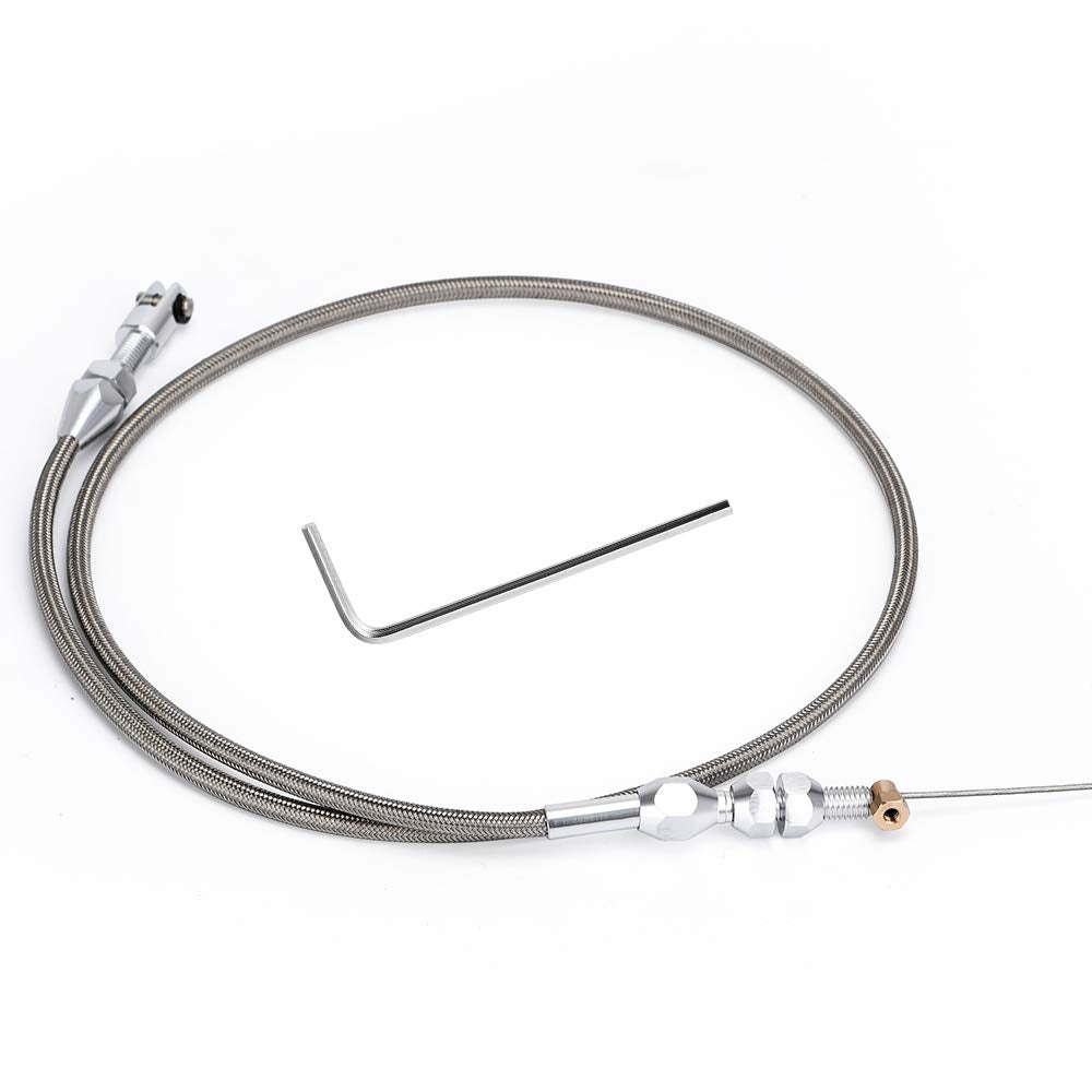 Throttle Cable Kit for Chevrolet LS Engines 36-Inch Stainless - product view