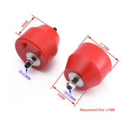 BMW polyurethane engine mount pair - measured dimensions
