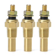 3-Piece Oil Water Temperature Sensor Kit 1/8 NPT Coolant Temp - product view