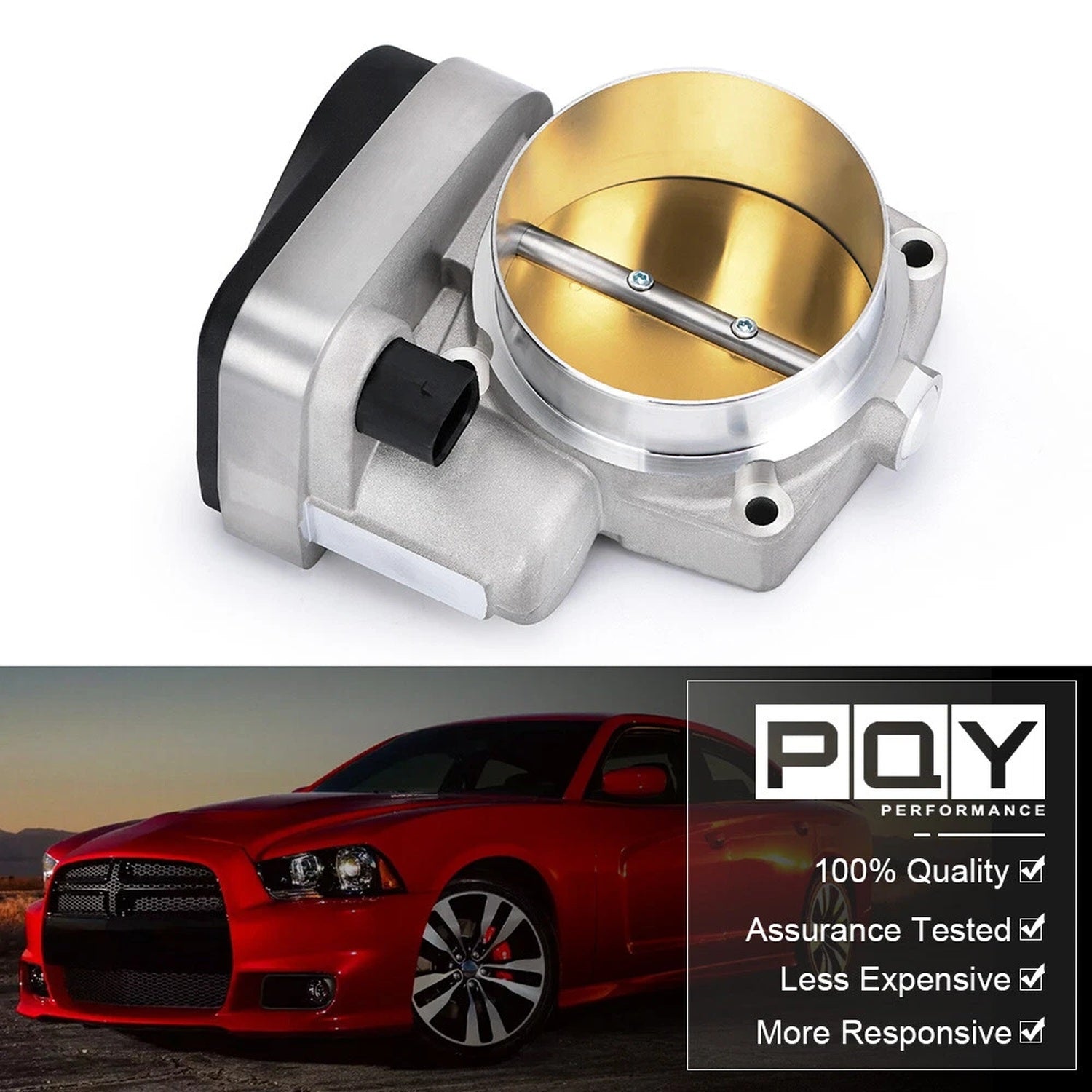 Performance throttle body assembly