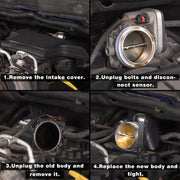 Throttle body dimensions