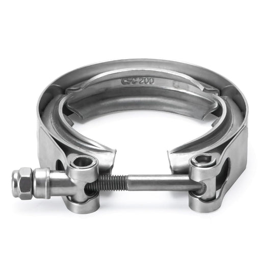 Universal Stainless Steel 2.0-Inch V Band Clamp For Turbo Downpipes Exhaust Systems