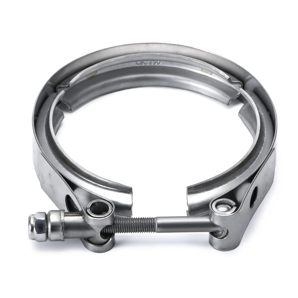 Universal Stainless Steel 3.5-Inch V Band Clamp For Turbo, Downpipes, Exhaust Systems - product view
