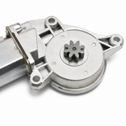 Replacement Motor for Electric Exhaust Cutout Valve - gear and mounting detail