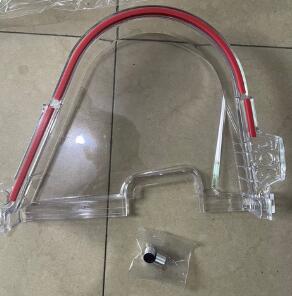 PQY - CLEAR CAM GEAR COVER TIMING BELT COVER TURBO CAM PULLEY WITH PQY STICKER FOR HONDA 96-00 EK WI