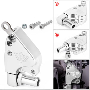 New high quality PQY Intake Manifold Adapter For Civic K20 Manifolds On K24 Coolant Adapter JR-IMK06S-QY