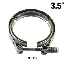 PQY 3.5" STAINLESS STEEL 304 TURBO/INTERCOOLER/DOWNPIPE/DOWN PIPE/HOSE NORMAL OR QUICK RELEASE V Ban
