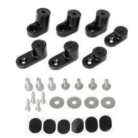 For 13-on Ford Focus ST Billet T-6061 Anodized Aluminum Bolt-on Rear Wing Spoiler Hatch Riser Lift E
