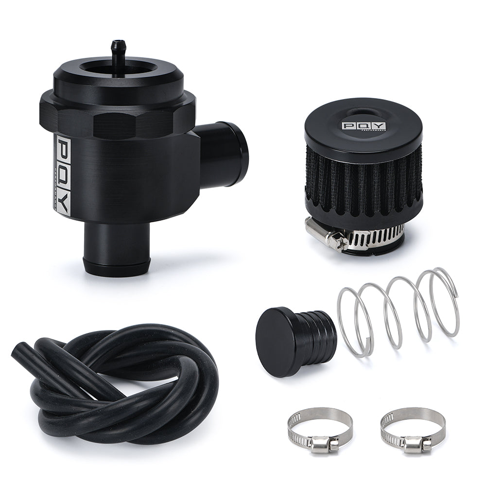 PQY Black 2016-2021 Polaris RZR XPT, XP PRO, & Pro Ultimate Turbo LOUDEST Billet Blow Off Valve Kit BOV