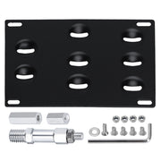 SL-THP-015 Front Bumper Tow Hook License Plate Mount Bracket Holder Bolt On for BMW F22 F30 F31 F32 F33 F36 F10 F11 F07 F25 F26 F15 F16 2 3 4 5 Series