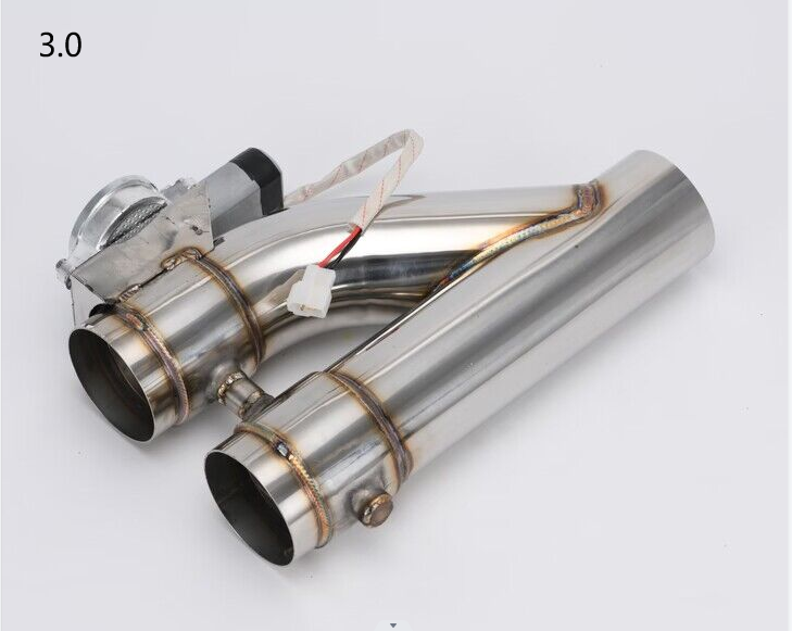 3.0" Electric Exhaust Downpipe Cutout E-Cut Out Dual-Valve Remote