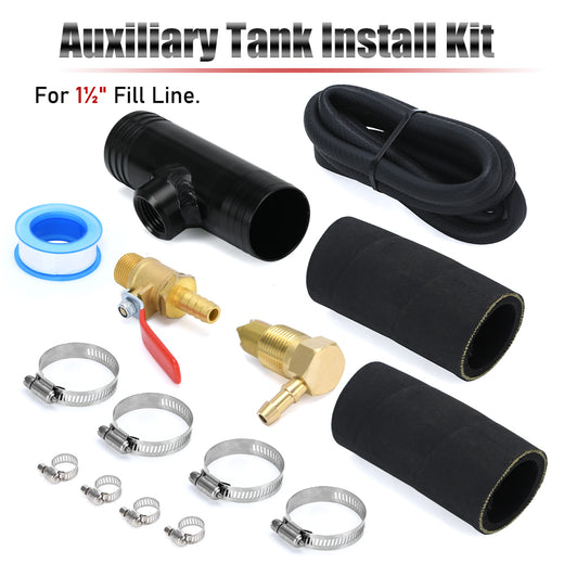Auxiliary Fuel Tank Gravity Fueled Auxiliary Fuel Tank and Newer Models with 1½" Fill Line
