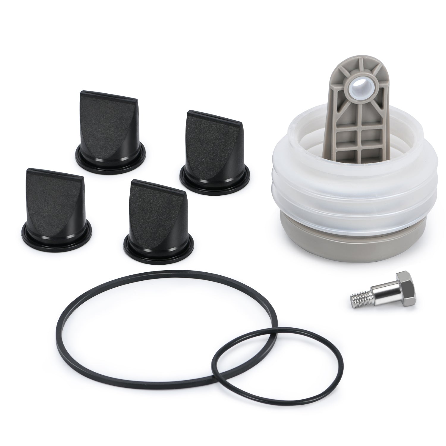 For Dometic 385230980 Pump Bellow Kit & 385310076 1-1/2'' Duckbill Valve Kit & 385310151 O-Ring Kit