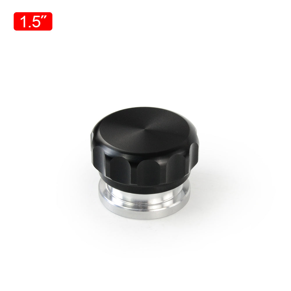2.5"/63.5mm 2"/50.8mm 1.5" /25.4mm Aluminum Alloy Weld Billet On Filler Neck And Cap Oil Fuel Water Ta