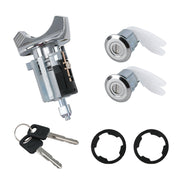 Door Lock Cylinders Set & Ignition Switch with Keys | Replacement for 1990-1995 Ford F150/250/350, E150/250/350, Ranger, Bronco & Mercury Grand Marquis Vehicles