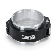 Pinless Hanger Type HD V-Band Clamp + Flange System Assembly For 3" 76mm Radiator Hose Turbo Dump Pipe VCE14BK-QY
