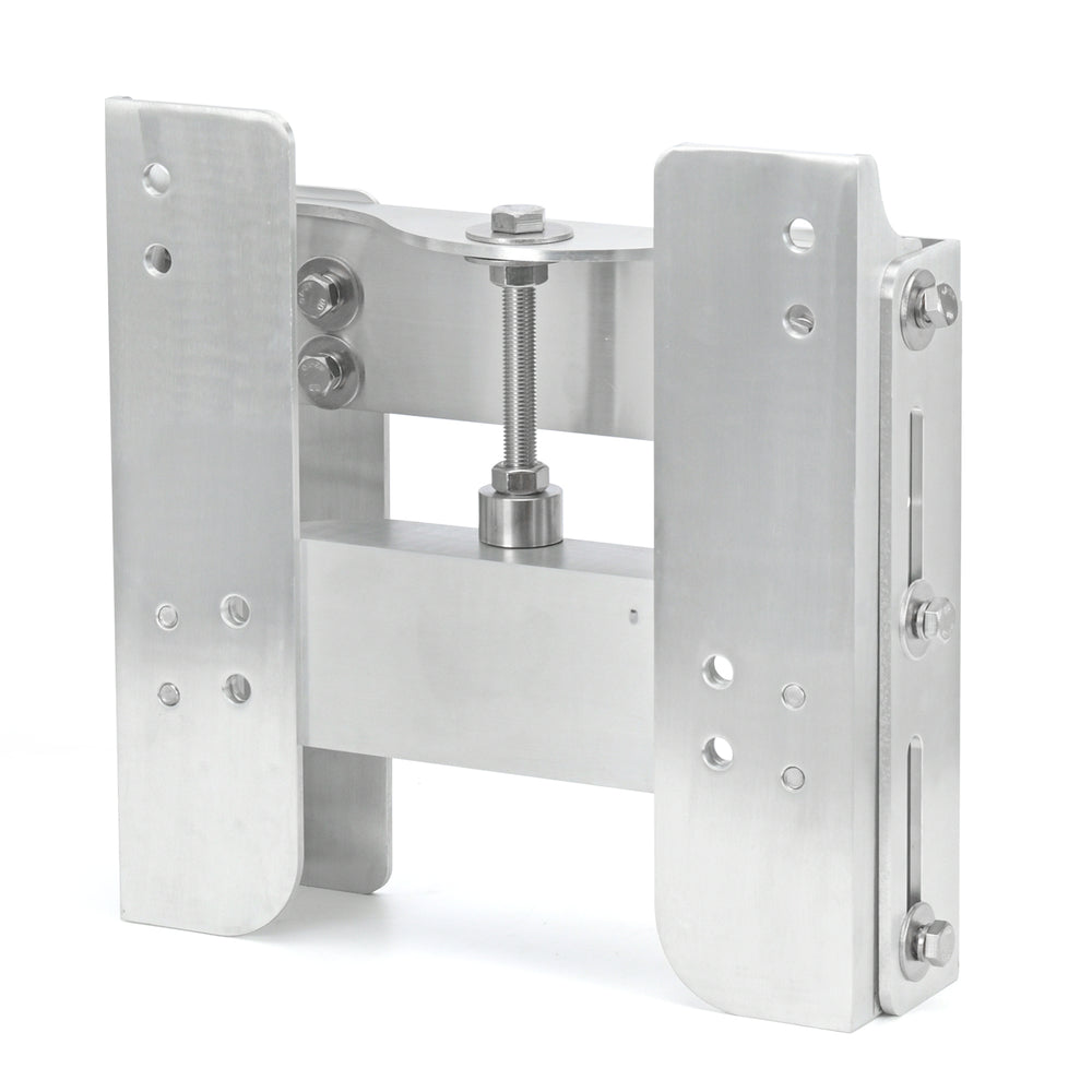 Adjustable 4'' Outboard Boat Aluminum Jack Plate Tool Silver OE#LPA15S