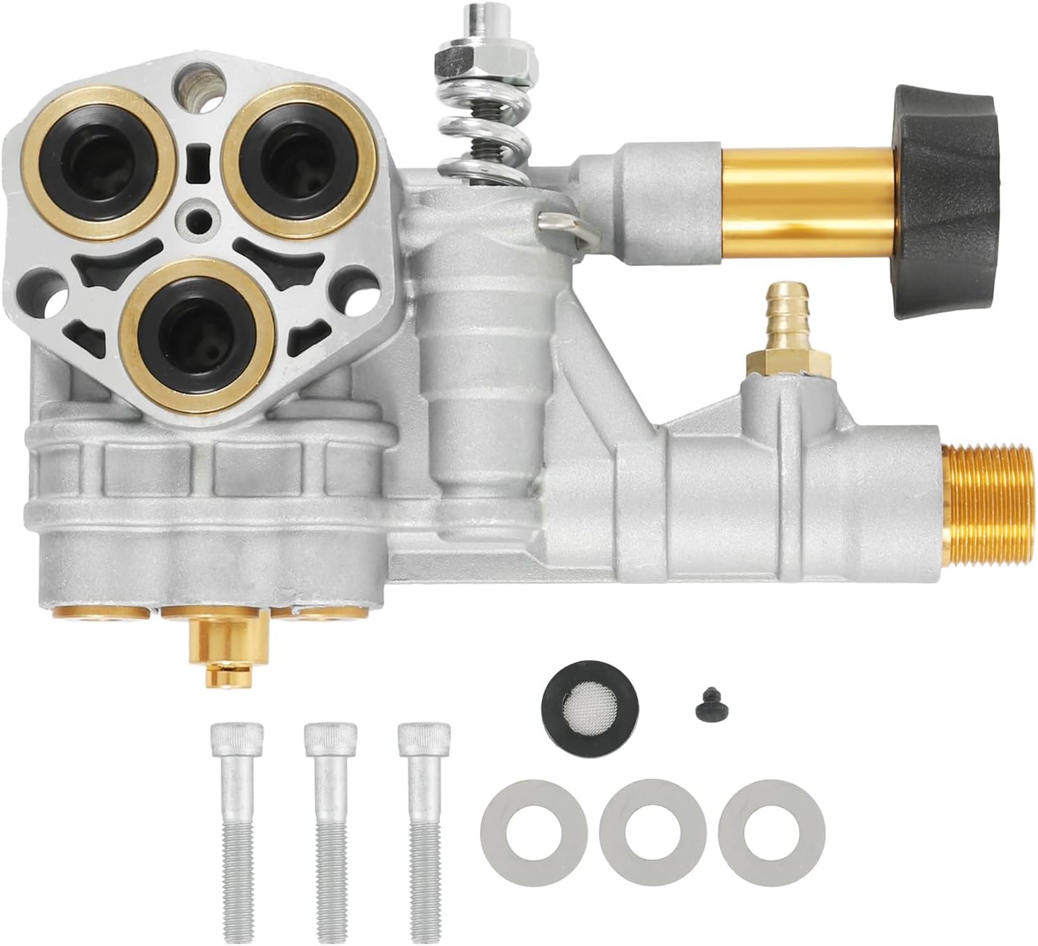 7108366 Pressure Washer Pump Manifold Replacement Kit for 510020 and 520006 Axial Cam Pressure Washer Pumps SKU#WPP15