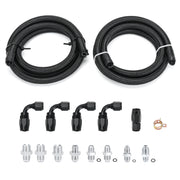 Power Steering Pump to Gear Box or Rack & pinion and return to reservoir Hose Kit Compatible with LS Swap LS1 LS3 OFK31