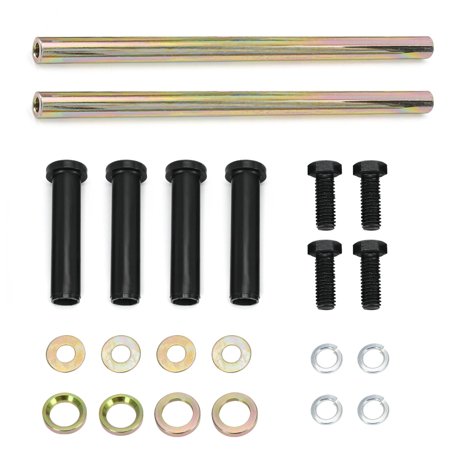 Front Lower A-ARM Bushing Shaft Kit 7501093 For Polaris Sportsman 400 500 570 600 700 800,Trail Blazer 250 330 400,Trail Boss,Xplorer,Scrambler,Magnum 325 330 425 SKU#CAB31